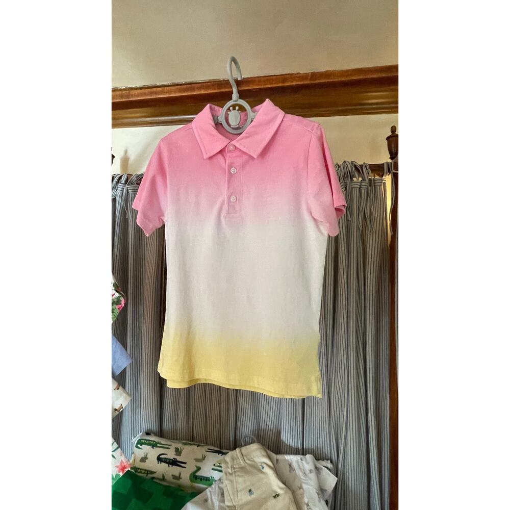 Janie and Jack X Serena Williams Pastel Ombre Polo - Boys - Size 5